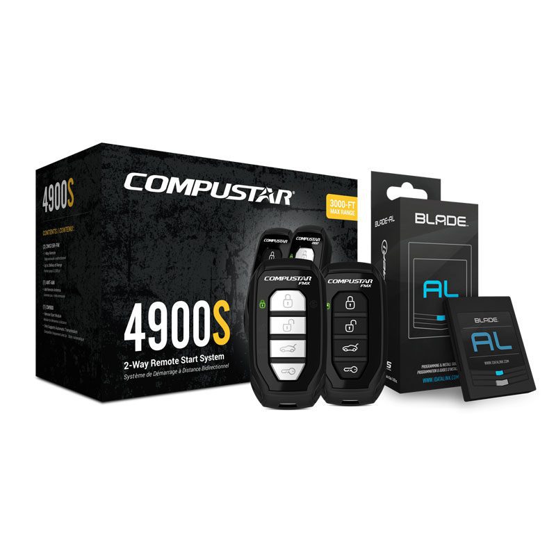 COMPUSTAR 2WQ900AS Security + Remote Start All-in-One 2-Way Remote